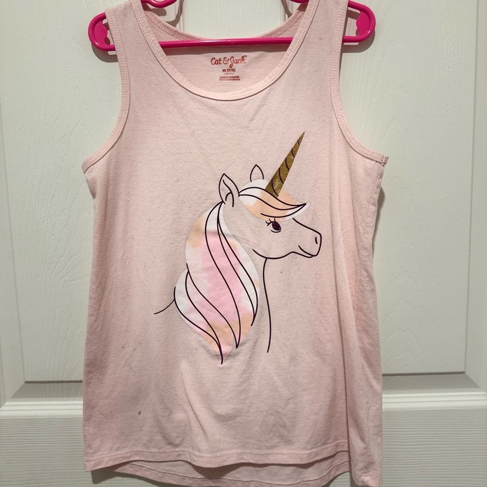 Cat & Jack Unicorn Tank Top